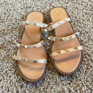 Studded sandals size 7.5